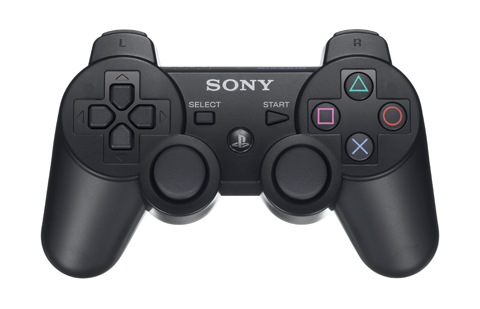 Playstation 3 (PS3) Wireless (Vezeték nélküli) Kontroller (Fekete) használt