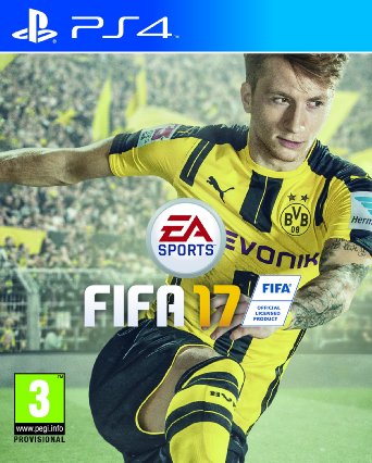 FIFA 17 borító nélkül