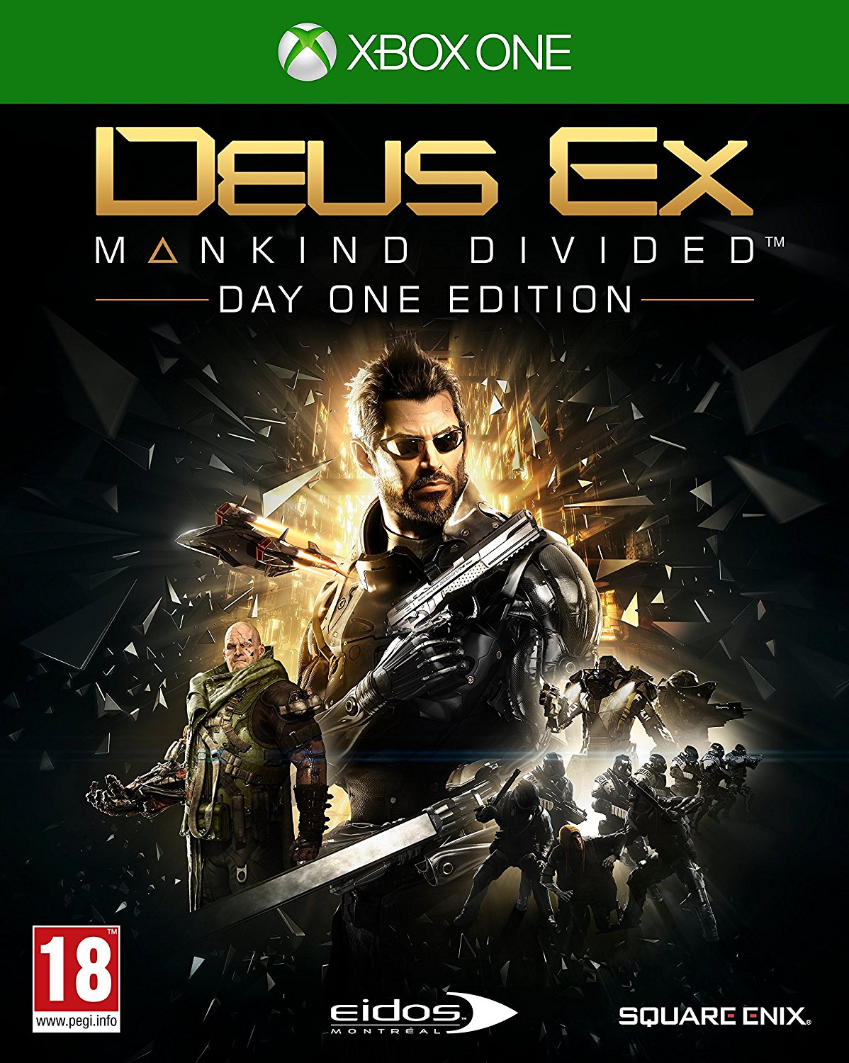 Deus Ex Mankind Divided Day One Edition /ÚJ/