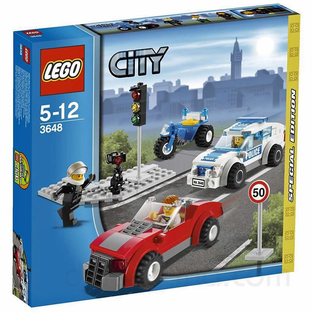 LEGO 3648 - Rendőrségi üldözés - Police Chase