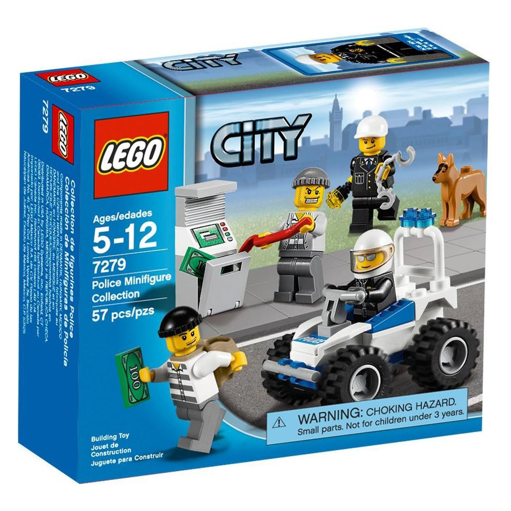 LEGO 7279 - Rendőrségi minifigura gyűjtemény - Police Minifigure Collection