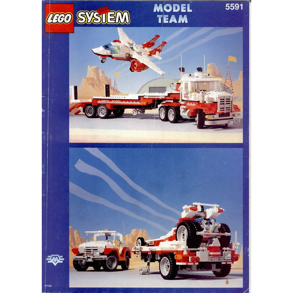 LEGO 5591 - Mach II Red Bird Rig