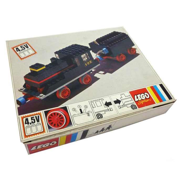 LEGO 122 - Loco és Tender vonat - Loco and Tender