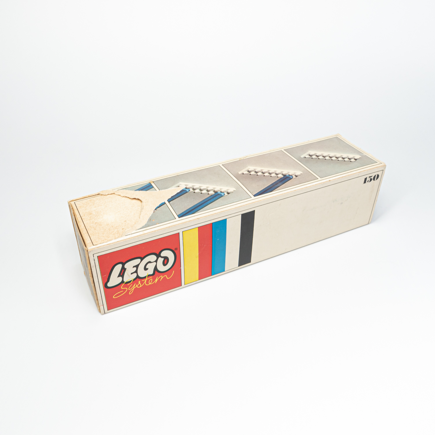 LEGO 150 - Egyenes pálya - Straight Track / doboz nélkül /