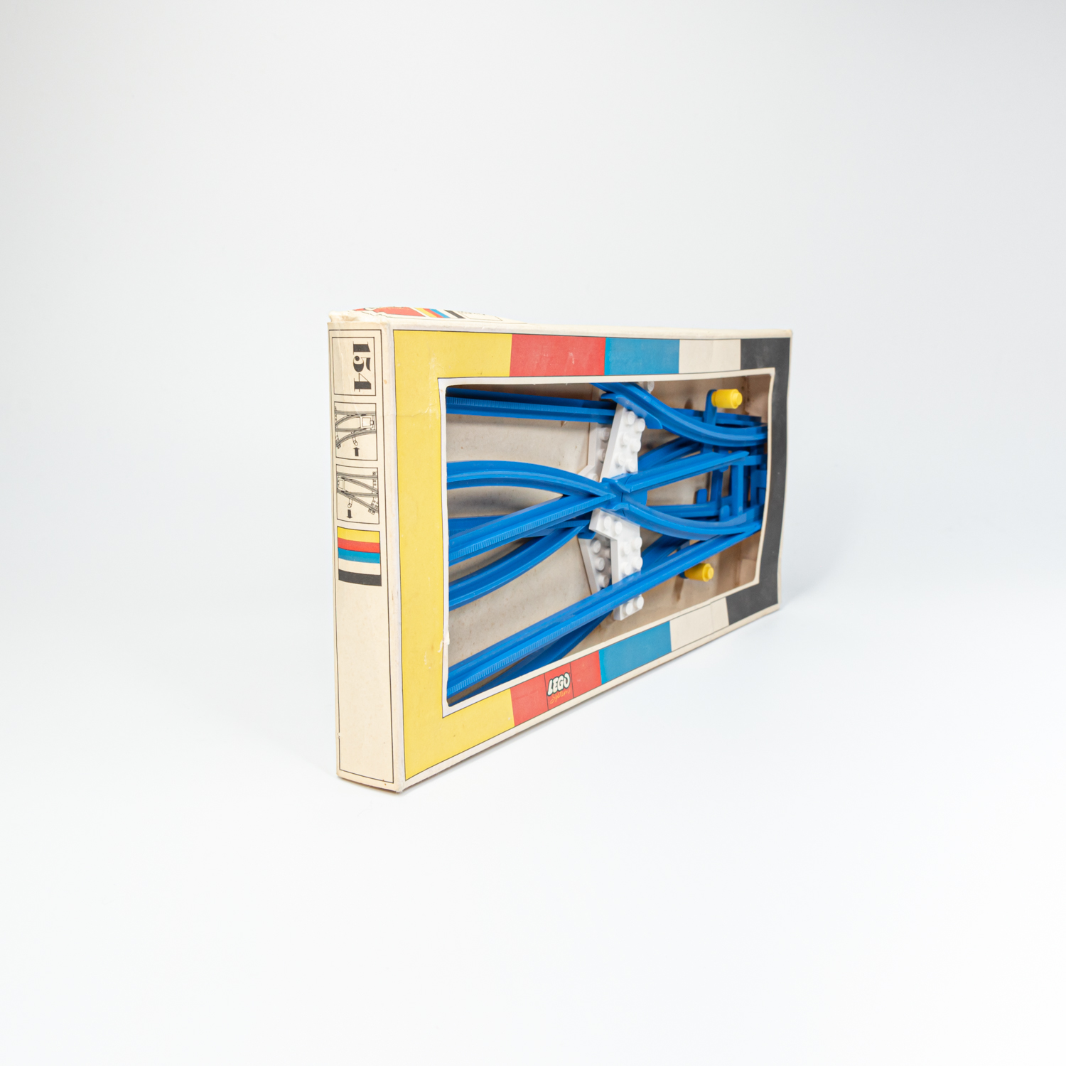 LEGO 154 - Váltósín 1 jobb 1 bal - Switch Track - 1 Right and 1 Left
