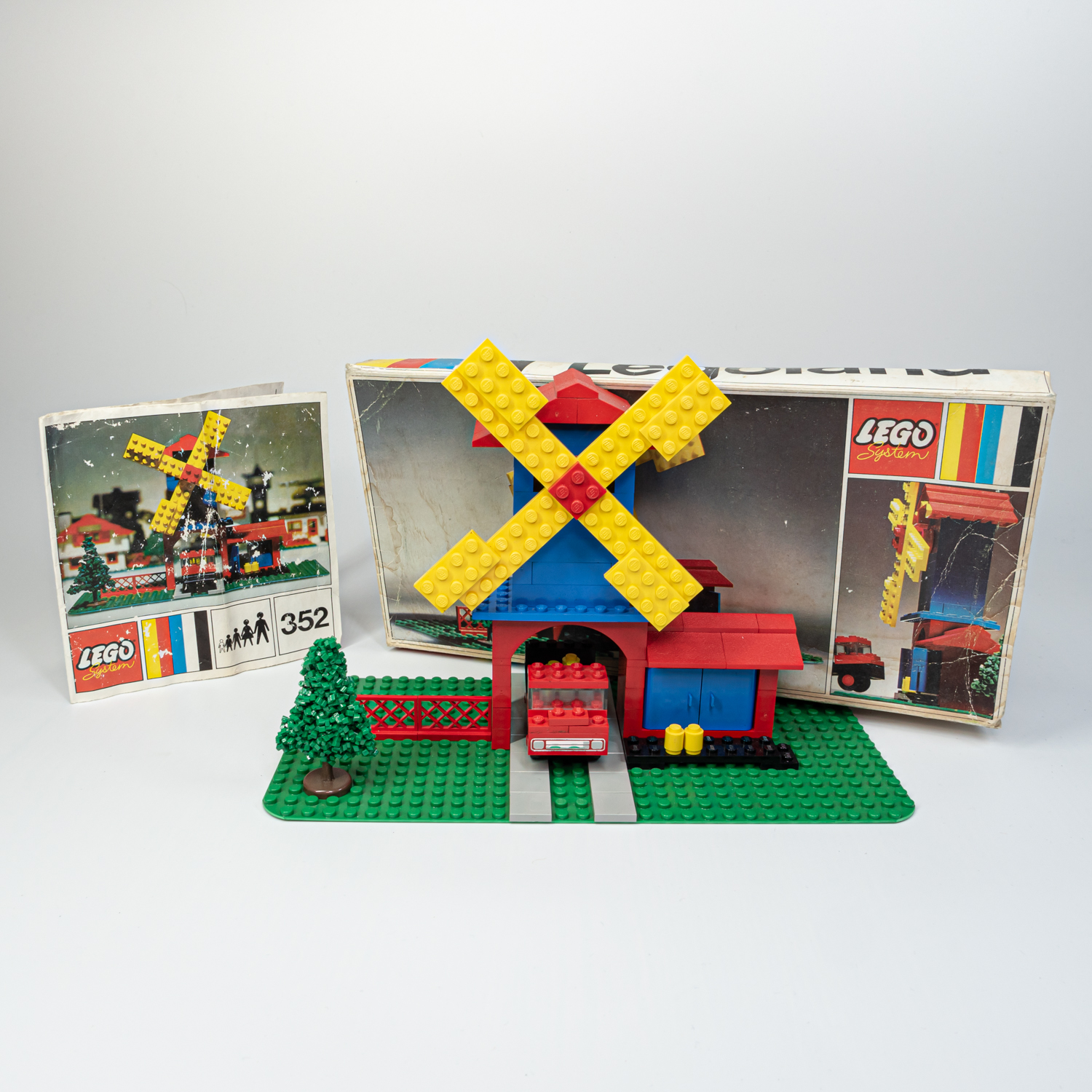 LEGO 352 - Szélmalom és teherautó - Windmill and Lorry