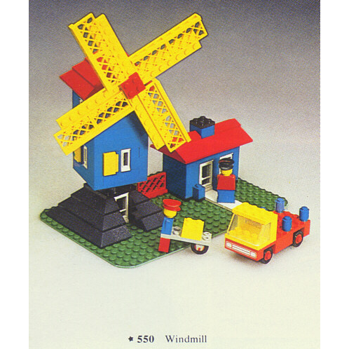 LEGO 550-2 / 362-1 - Szélmalom - Windmill