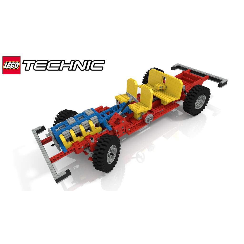 LEGO 853 - Autó alváz - Auto Chassis