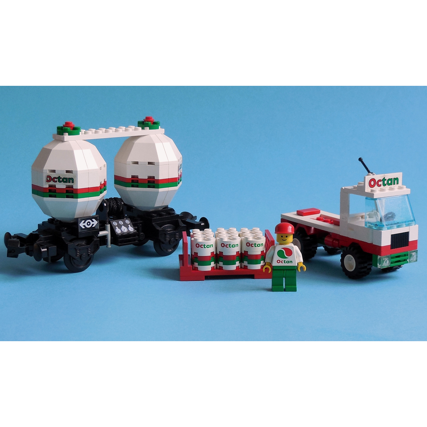 LEGO 4537 - Ikertartály szállító - Twin Tank Transport