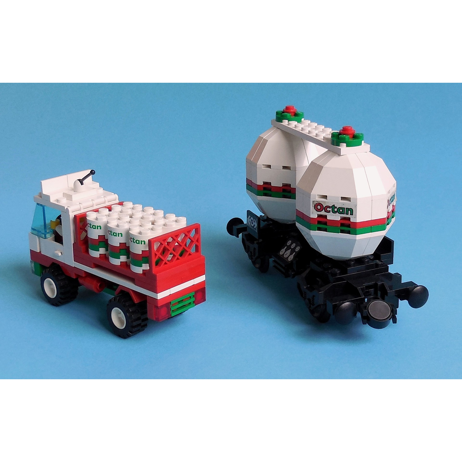LEGO 4537 - Ikertartály szállító - Twin Tank Transport