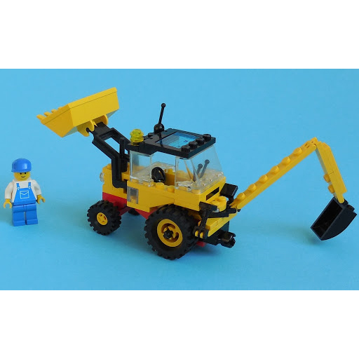 LEGO 4543 - Vasúti vontató traktor - Railroad Tractor Flatbed