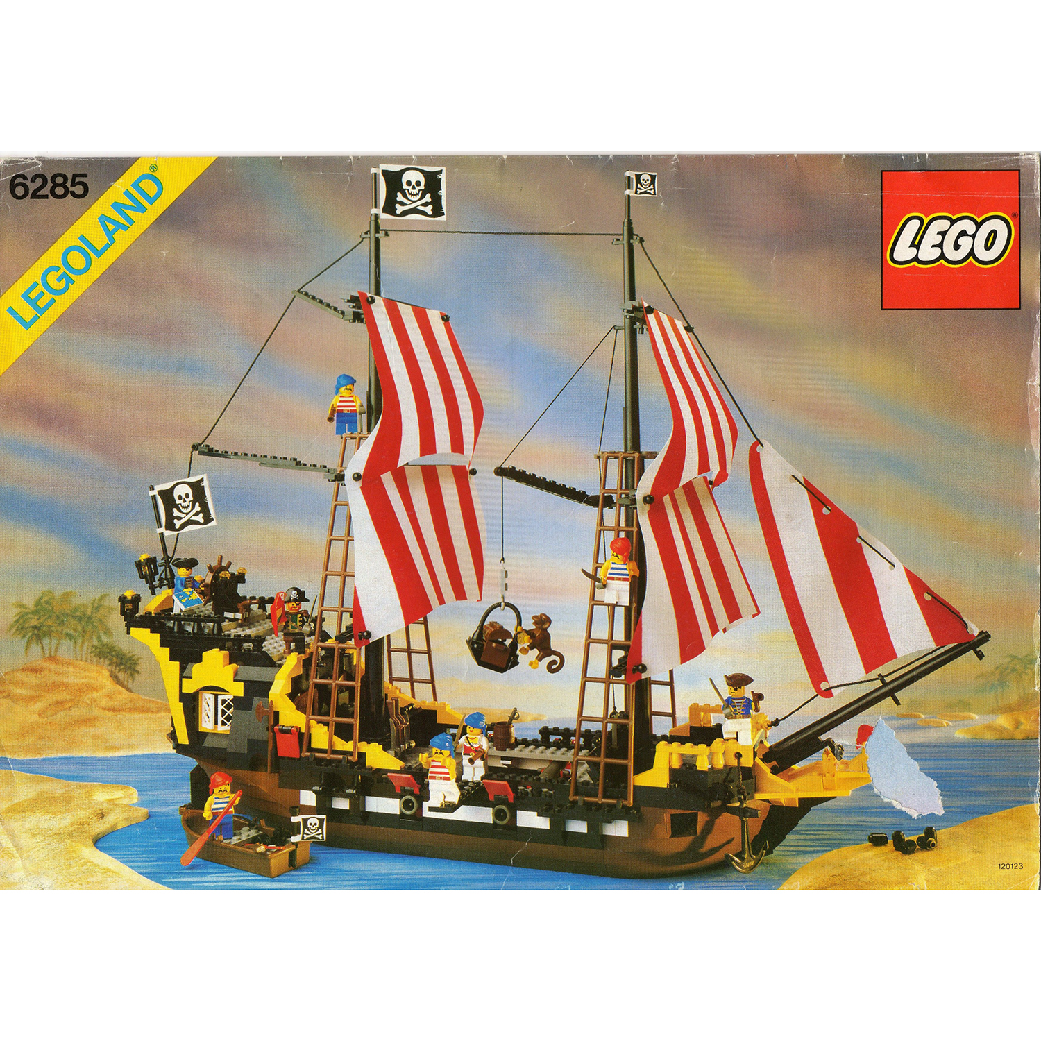 LEGO 6285 - Fekete-tengeri barracuda - Black Seas Barracuda
