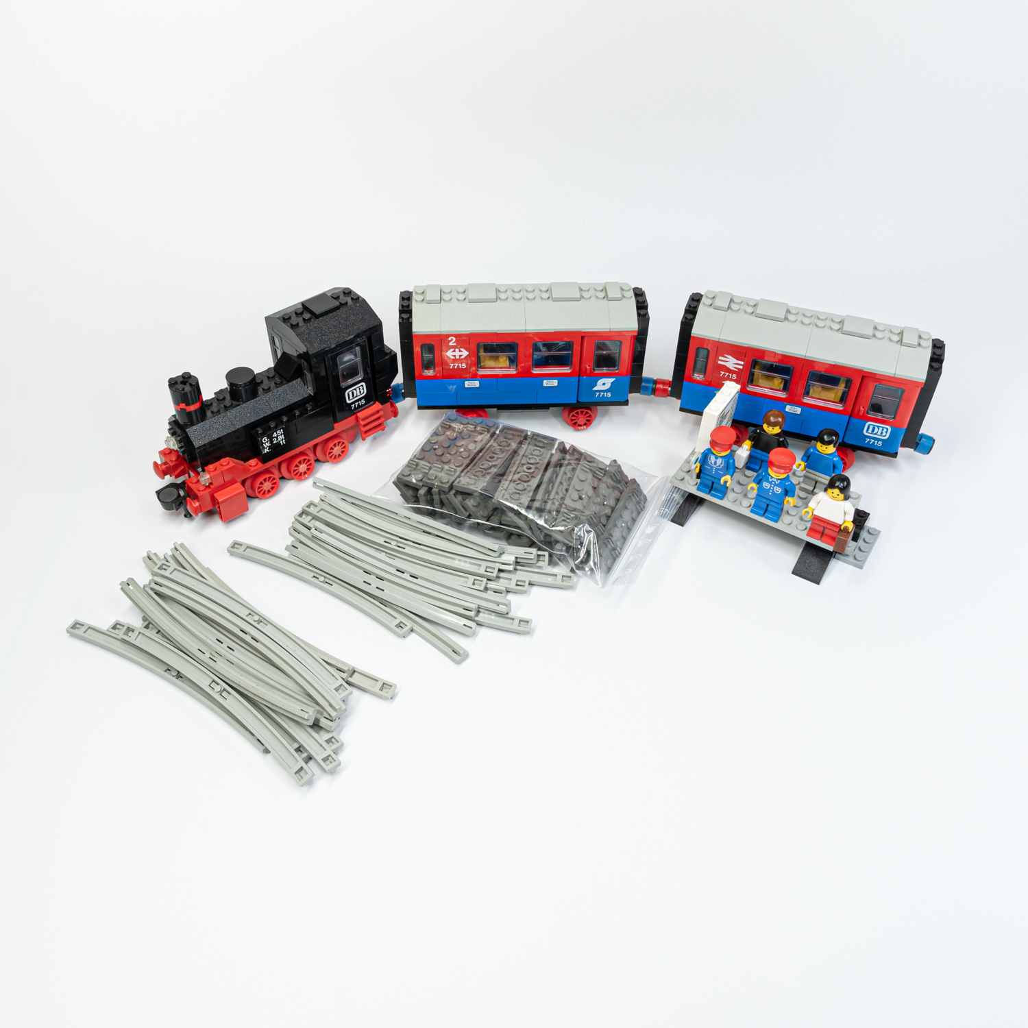 LEGO 7715 - Billenő utas gőzmozdony - Push-Along Passenger Steam Train