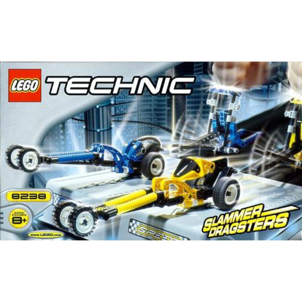 LEGO 8238 - Párbaj drazsterek - Dueling Dragsters