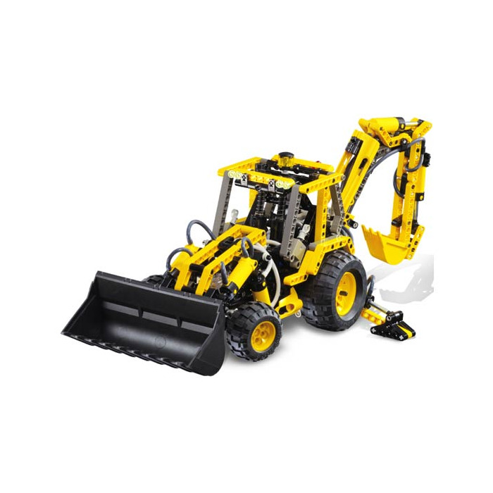 LEGO 8455 - Kotrórakodó - Back-hoe Loader (Backhoe)