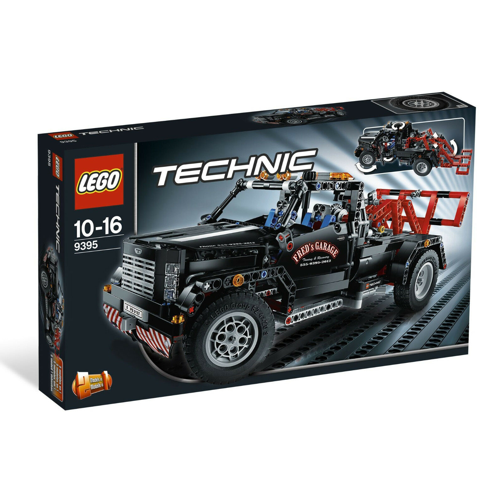 LEGO 9395 - Segélykocsi - Pick-Up Tow Truck