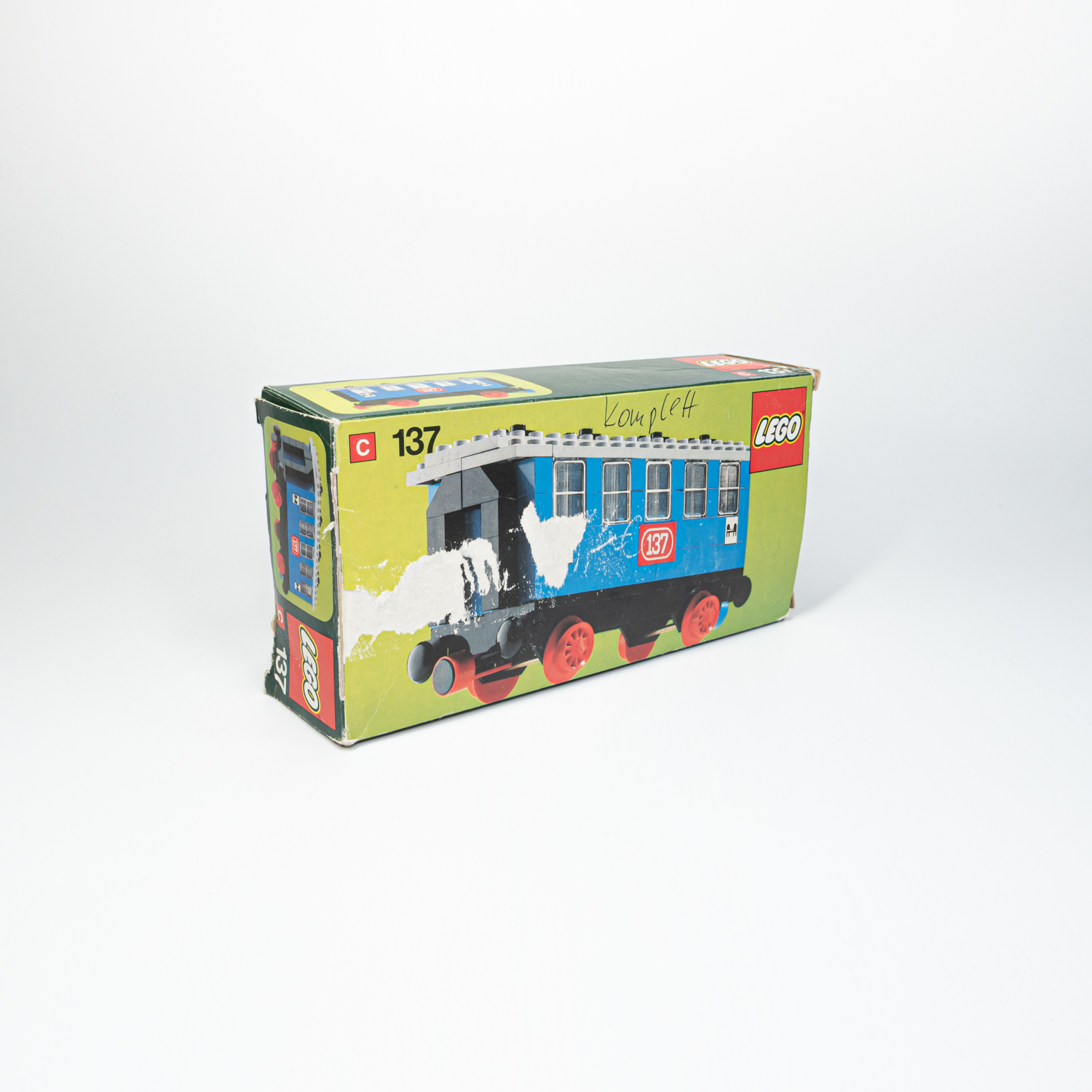 LEGO 137-2 - Hálókocsi - Passenger Sleeping Car