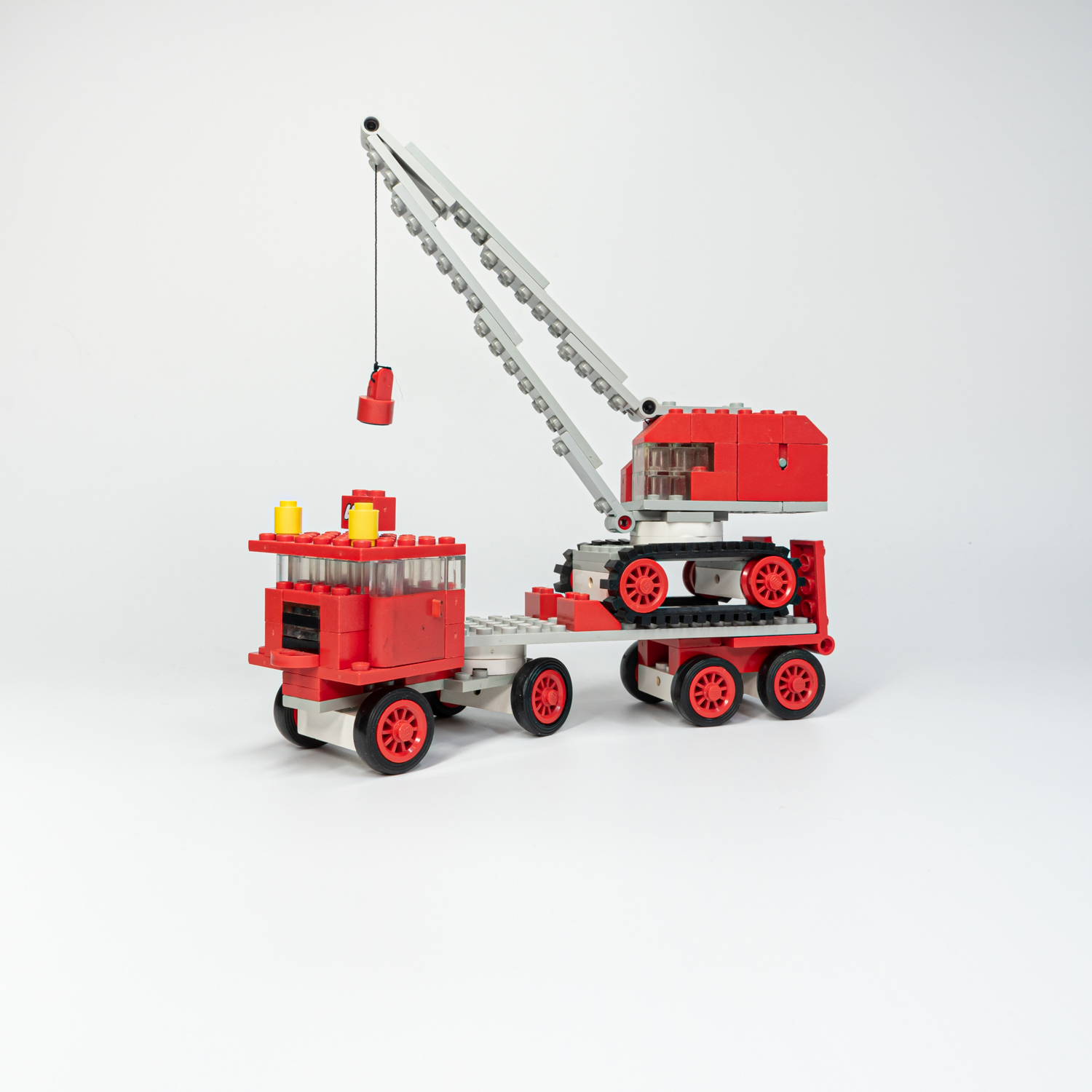 LEGO 337-2 - Teherautó és lánctalpas Caterpillar daruval - Truck with Crane and Caterpillar Track