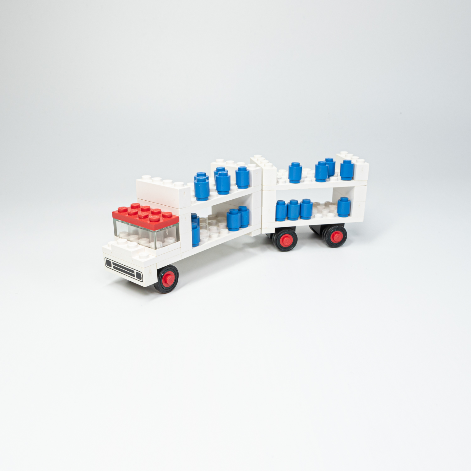 LEGO 645-2 - Tejeskocsi utánfutóval - Milk Float & Trailer
