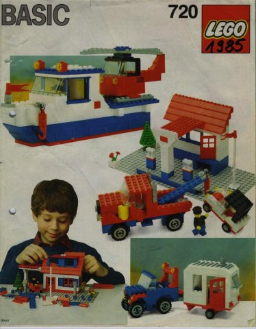 LEGO 720 - Alapvető épületkészlet - Basic Building Set