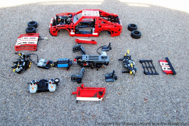 LEGO MOC - Ford Mustang Shelby GT500 RC