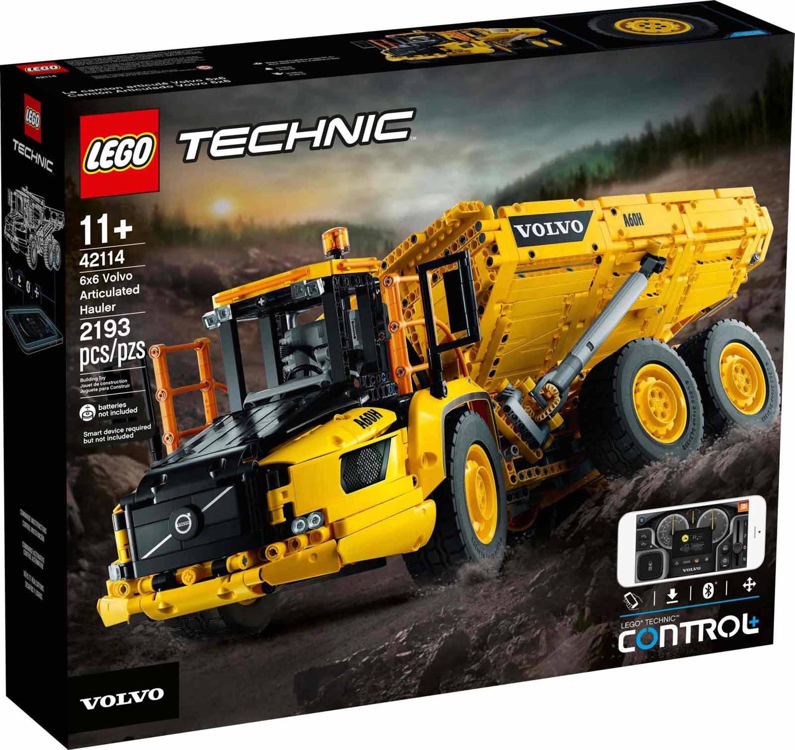 Lego Technic 42114 6x6-os Volvo csuklós szállítójármű