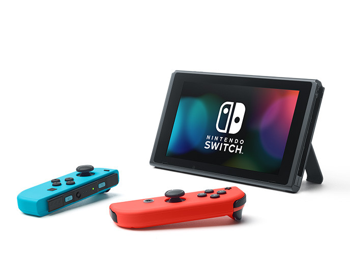 Nintendo Switch (Piros -Kék) Doboz nélkül