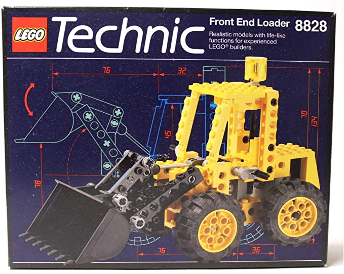 LEGO 8828 - Homlokrakodó - Front End Loader