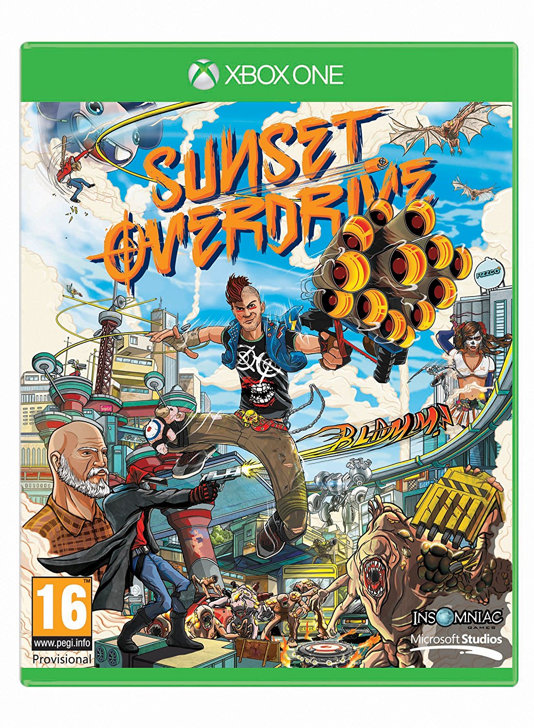Sunset Overdrive borító nélkül