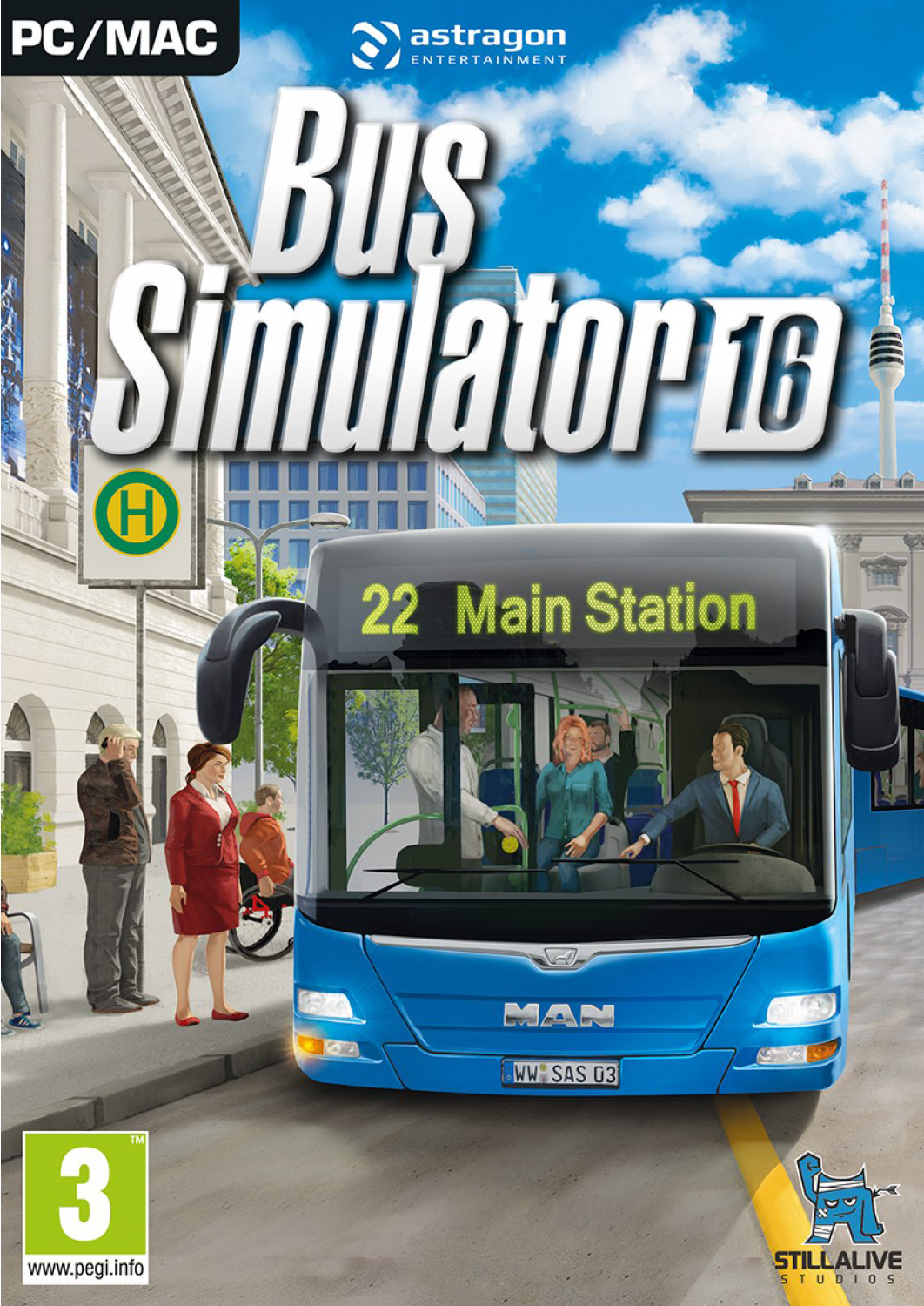 PC BUS Simulator 16 lemezes magyar felirat  /Új/