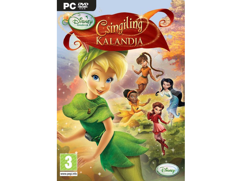 PC Disney Tündérek Csingiling kalandja lemezes/Új/