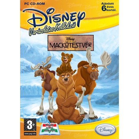 PC Disney Varázslatos Kollekció - Mackótestvér lemezes magyar kézikönyv /Új/