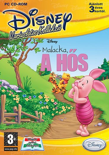 PC Disney Varázslatos Kollekció - Malacka a hős lemezes magyar kézikönyv /Új/