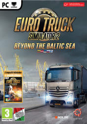 PC Euro Truck Simulator 2 Beyond Baltic Sea  letöltőkód magyar felirat /Új/