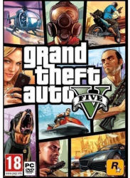 PC DVD Grand Theft Auto V kemény dobozos (7 lemezes) /Új/