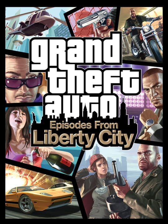 PC DVD Grand Theft Auto Episodes from Liberty City lemezes /Új/