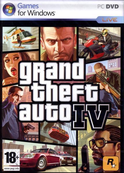 PC Grand theft auto IV GTA IV  DVD /Új/
