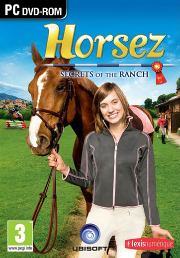 PC Horsez Secrets of the Ranch lemezes /Új/