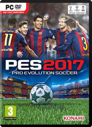 PC PES 2017 Pro Evolution Soccer lemezes /Új/