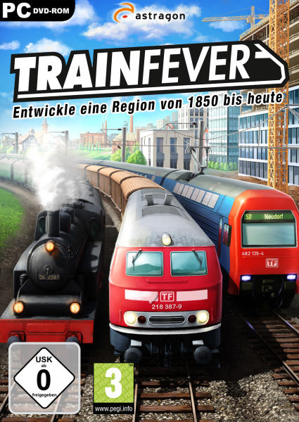 PC TRAINFEVER lemezes  magyar felirat /Új/
