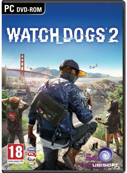PC WATCH DOGS 2 lemezes MAGYAR /Új/