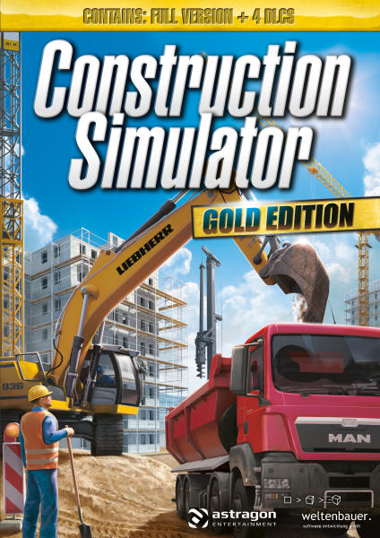 PC Construction simulator Gold Edition DVD magyar felirat  /Új/