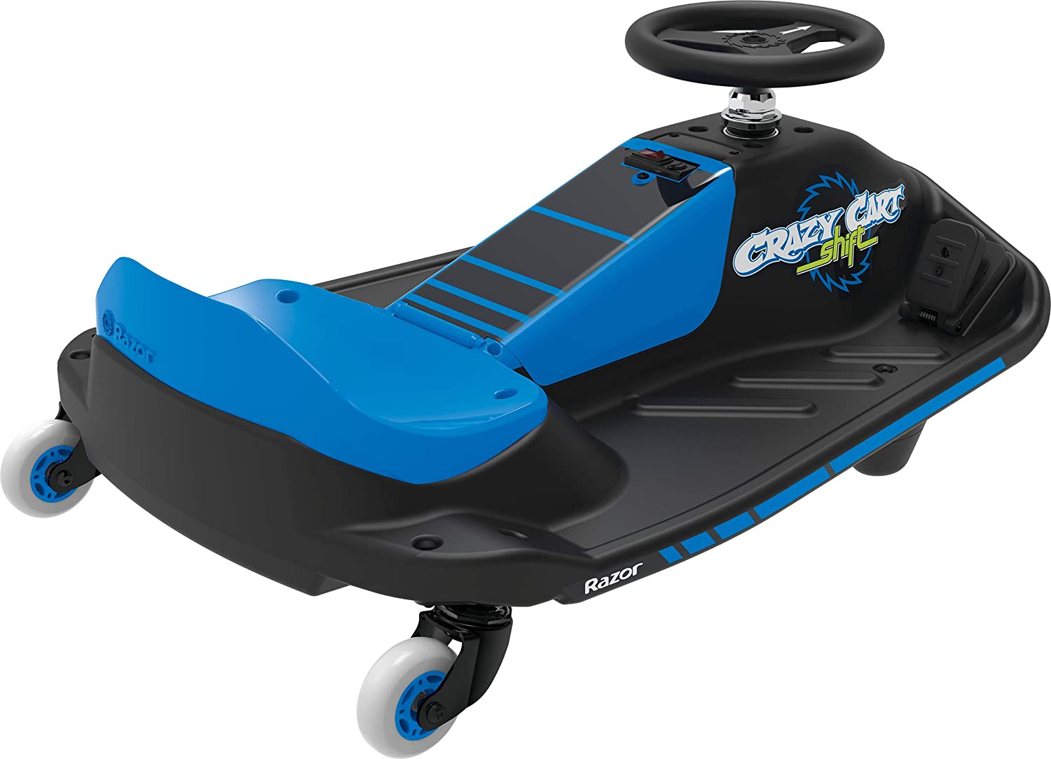 Razor Crazy Cart Shift elektromos drift gocart autó kék