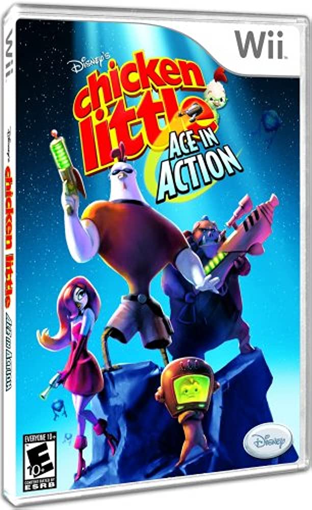 Disney's Chiken Little Ace In Action