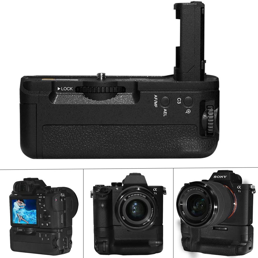 Pixel AG-C2 Battery Grip  Sony A7SII A7RII A7II Camera Body Kompatibilis 