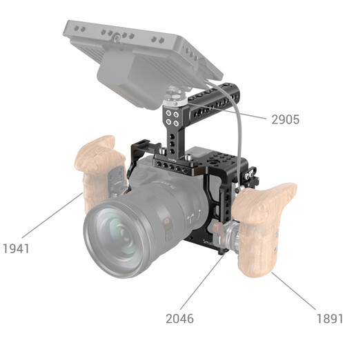 SmallRig Sony A7 II/ A7R II/ A7S II Accessory Kit, cage készlet (2014D)