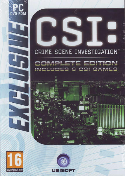 PC CSI: Crime sense Complete Edition DVD  /Új/