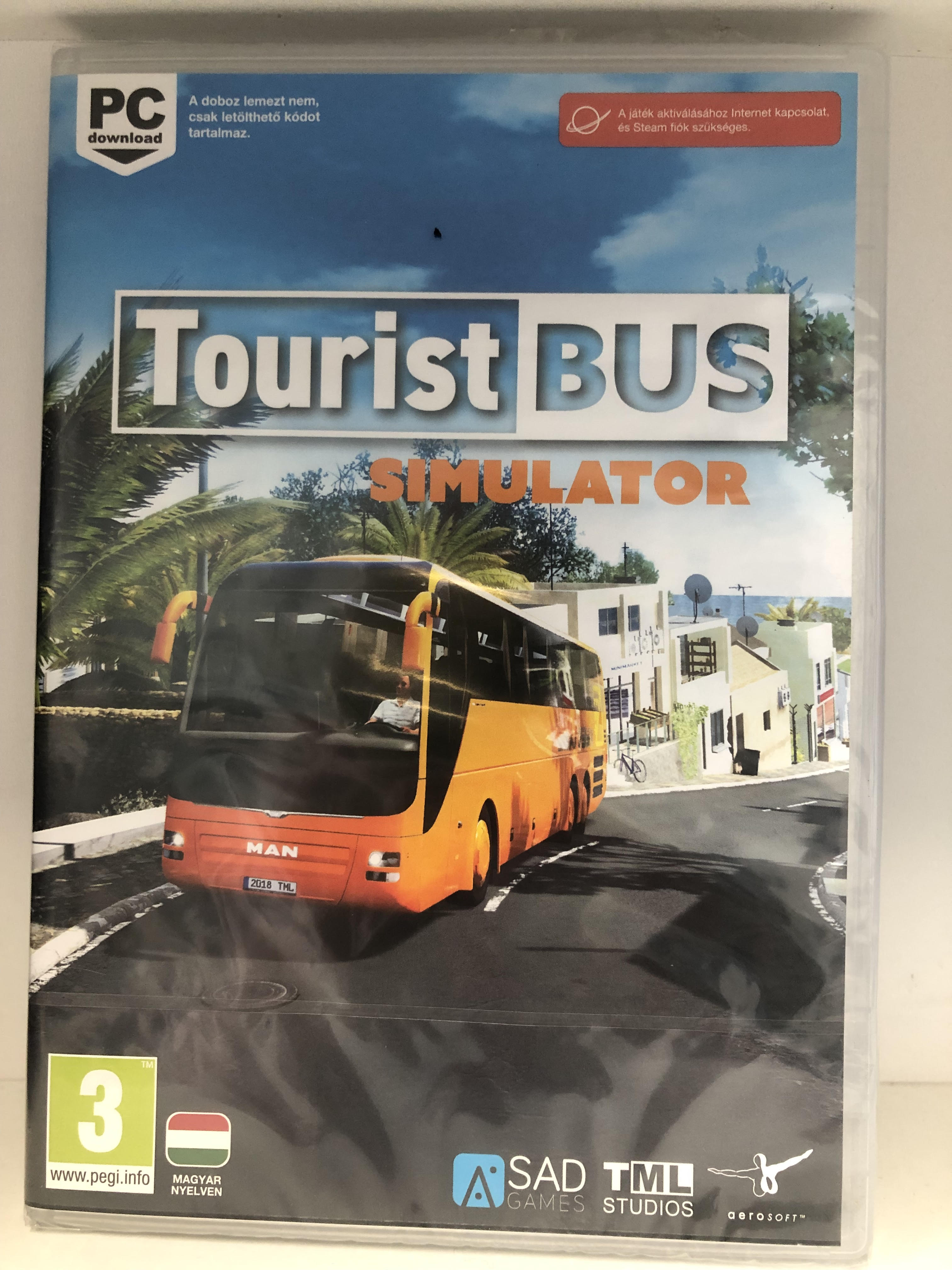 PC Tourist Bus Simulator letöltökód magyar nyelven /új/