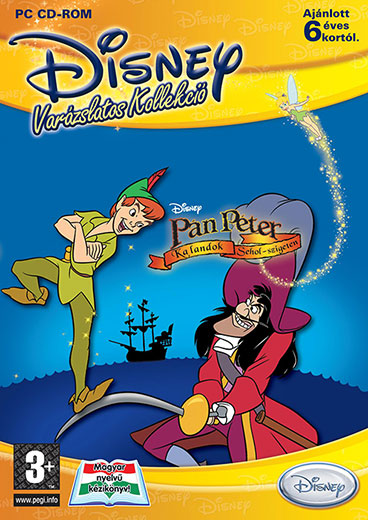 PC Disney Varázslatos kollekció Pán Péter Kalandok Sehol Szigeten lemezes /Új/