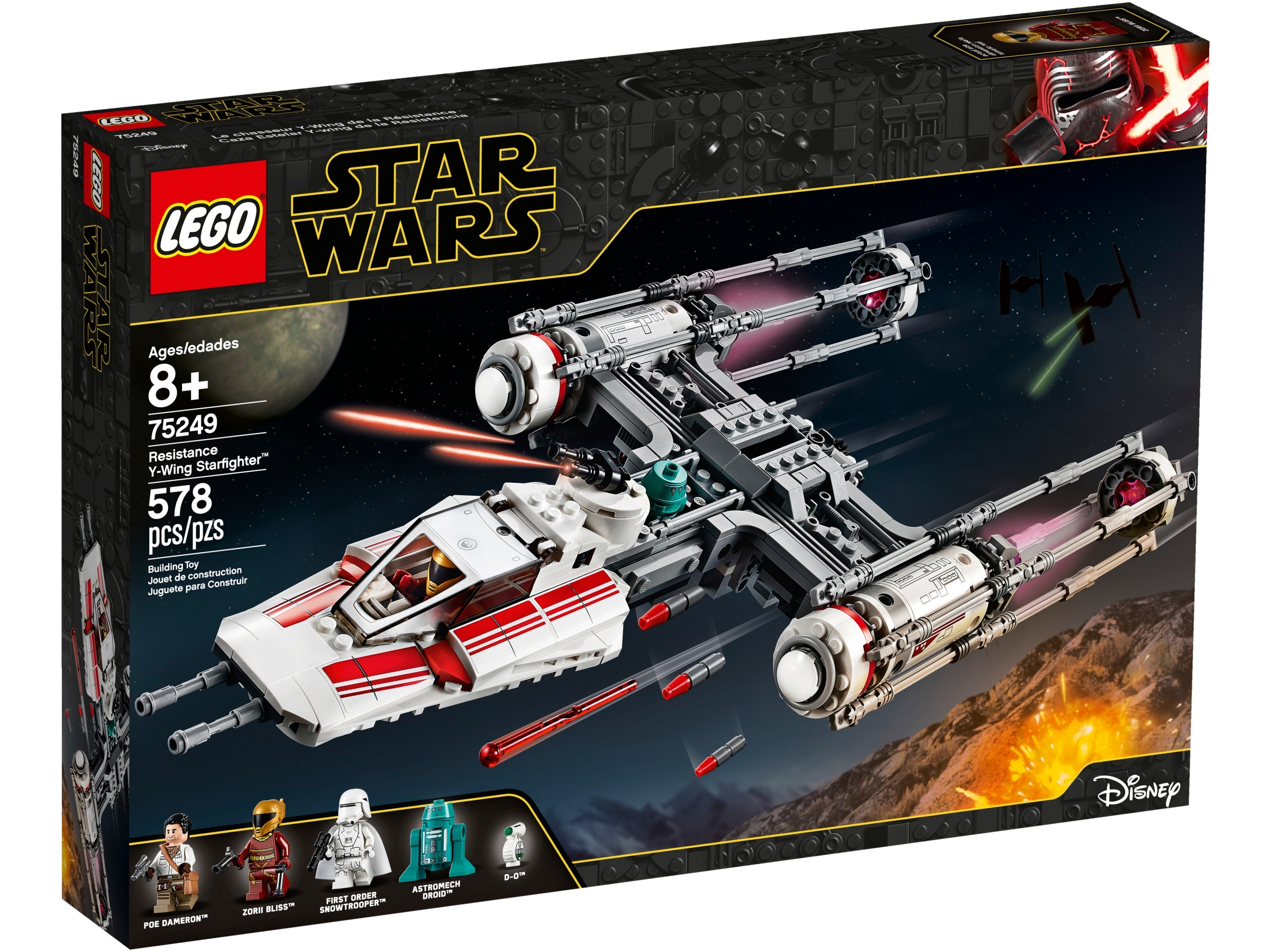 LEGO® 75249 Resistance Y-Wing Starfighter
